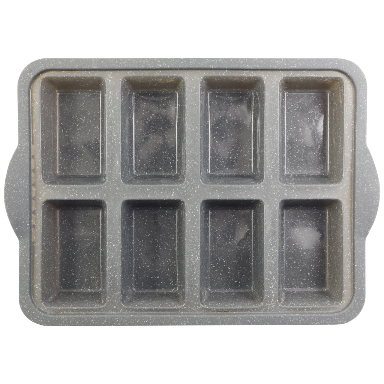 8-Cavity Metal-Reinforced Silicone Mini Loaf Pan by Makery®
